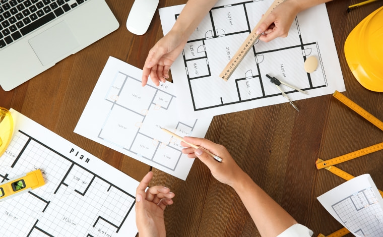 まるで戸建てのようなプランニング